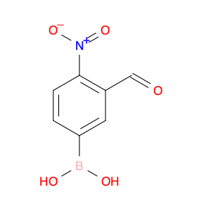 3-Formyl-4-nitrophenylboronic acid