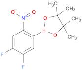 2-(4,5-Difluoro-2-nitrophenyl)-4,4,5,5-tetramethyl-1,3,2-dioxaborolane