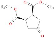 cis-Dimethyl 4-oxocyclopentane-1,2-dicarboxylate