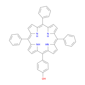 5-(4-Hydroxyphenyl)-10,15,20-triphenyl porphine