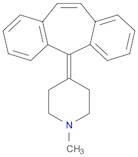 4-(5H-Dibenzo[a,d][7]annulen-5-ylidene)-1-methylpiperidine