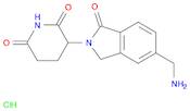 3-[5-(氨基甲基)-1-氧代-2,3-二氢-1H-异吲哚-2-基]哌啶-2,6-二酮盐酸盐