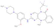 5,11-Dihydro-2-[[2-methoxy-4-(4-methyl-1-piperazinyl)phenyl]amino]-11-methyl-5-(2,2,2-trifluoroeth…