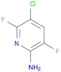 2-PYRIDINAMINE, 5-CHLORO-3,6-DIFLUORO-