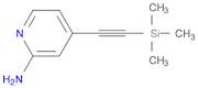 4-((Trimethylsilyl)ethynyl)pyridin-2-amine