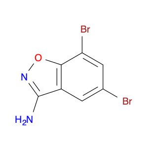 5,7-Dibromobenzo[d]isoxazol-3-amine