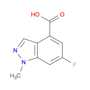 6-Fluoro-1-methyl-1H-indazole-4-carboxylic acid