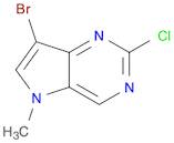 7-Bromo-2-chloro-5-methyl-5H-pyrrolo[3,2-d]pyrimidine