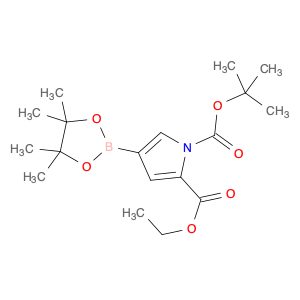 1-tert-Butyl 2-ethyl 4-(4,4,5,5-tetramethyl-1,3,2-dioxaborolan-2-yl)-1H-pyrrole-1,2-dicarboxylate