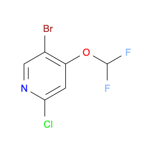 5-Bromo-2-chloro-4-(difluoromethoxy)pyridine