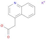 Potassium 2-(quinolin-4-yl)acetate