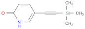 5-((Trimethylsilyl)ethynyl)pyridin-2(1h)-one