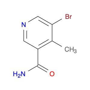 5-Bromo-4-methyl-3-pyridinecarboxamide