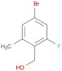 (4-Bromo-2-fluoro-6-methylphenyl)methanol