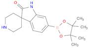 6-(4,4,5,5-Tetramethyl-1,3,2-dioxaborolan-2-yl)spiro[indoline-3,4'-piperidin]-2-one