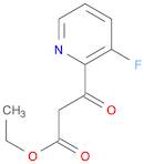 Ethyl 3-(3-fluoropyridin-2-yl)-3-oxopropanoate