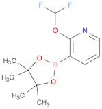 2-(Difluoromethoxy)-3-(4,4,5,5-tetramethyl-1,3,2-dioxaborolan-2-yl)pyridine