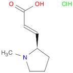 (R,E)-3-(1-Methylpyrrolidin-2-yl)acrylic acid hydrochloride