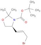 tert-butyl (4S)-4-[(E)-3-bromoprop-1-enyl]-2,2-dimethyl-oxazolidine-3-carboxylate