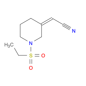 2 - [(3Z) -1- (ETHANESulfonyl) Piperidin-3-YLidene] acetoniTrile