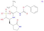 (βS)-α-羟基-β-[[(2S)-4-甲基-1-氧代-2-[[(苯基甲氧基)羰基]氨基]戊基]氨基]-2-氧代-3-吡咯烷丙烷磺酸钠盐