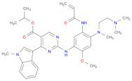 2-[[4-[[2-(二甲基氨基)乙基]甲基氨基]-2-甲氧基-5-[(1-氧代-2-丙烯-1-基)氨基]苯基]氨基]-4-(1-甲基-1H-吲哚-3-基)-5-嘧啶羧酸异丙酯