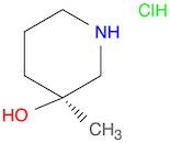 (S)-3-Methyl-piperidin-3-olhydrochloride