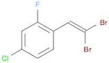 1-(2,2-Dibromovinyl)-4-chloro-2-fluorobenzene