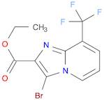 Ethyl3-bromo-8-(trifluoromethyl)imidazo[1,2-a]pyridine-2-carboxylate