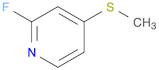 2-Fluoro-4-(methylthio)pyridine