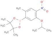 2-(5-Isopropoxy-2-methyl-4-nitrophenyl)-4,4,5,5-tetramethyl-1,3,2-dioxaborolane