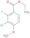 Ethyl3-chloro-2-fluoro-4-methoxy-benzoate