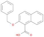 1-Naphthalenecarboxylic acid, 2-(phenylmethoxy)-