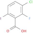 3-Chloro-2-fluoro-6-iodobenzoic acid