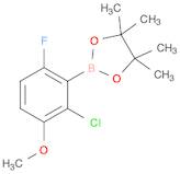 1,3,2-Dioxaborolane, 2-(2-chloro-6-fluoro-3-methoxyphenyl)-4,4,5,5-tetramethyl-