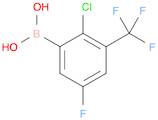 Boronic acid, B-[2-chloro-5-fluoro-3-(trifluoromethyl)phenyl]-