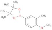 2-(4-Methoxy-3-methylphenyl)-4,4,5,5-tetramethyl-1,3,2-dioxaborolane