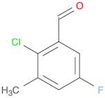 2-Chloro-5-fluoro-3-methylbenzaldehyde