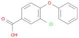 3-Chloro-4-phenoxybenzoic acid