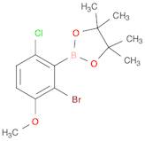 1,3,2-Dioxaborolane, 2-(2-bromo-6-chloro-3-methoxyphenyl)-4,4,5,5-tetramethyl-