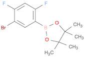 2,4-Difluoro-5-bromophenylboronic acid piancol ester