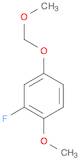 Benzene, 2-fluoro-1-methoxy-4-(methoxymethoxy)-