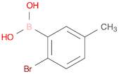 2-Bromo-5-methylphenylboronic acid