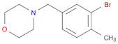 4-(3-Bromo-4-methylbenzyl)morpholine