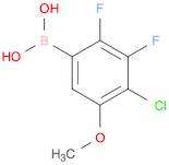 4-Chloro-2,3-difluoro-5-methoxyphenylboronic acid