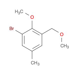 Benzene, 1-bromo-2-methoxy-3-(methoxymethyl)-5-methyl-