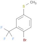 1-bromo-4-methylsulfanyl-2-(trifluoromethyl)benzene