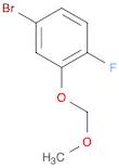 4-Bromo-1-fluoro-2-(methoxymethoxy)benzene