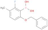 6-Benzyloxy-2-Fluoro-3-Methylphenylboronic Acid