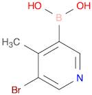 Boronic acid, B-(5-bromo-4-methyl-3-pyridinyl)-